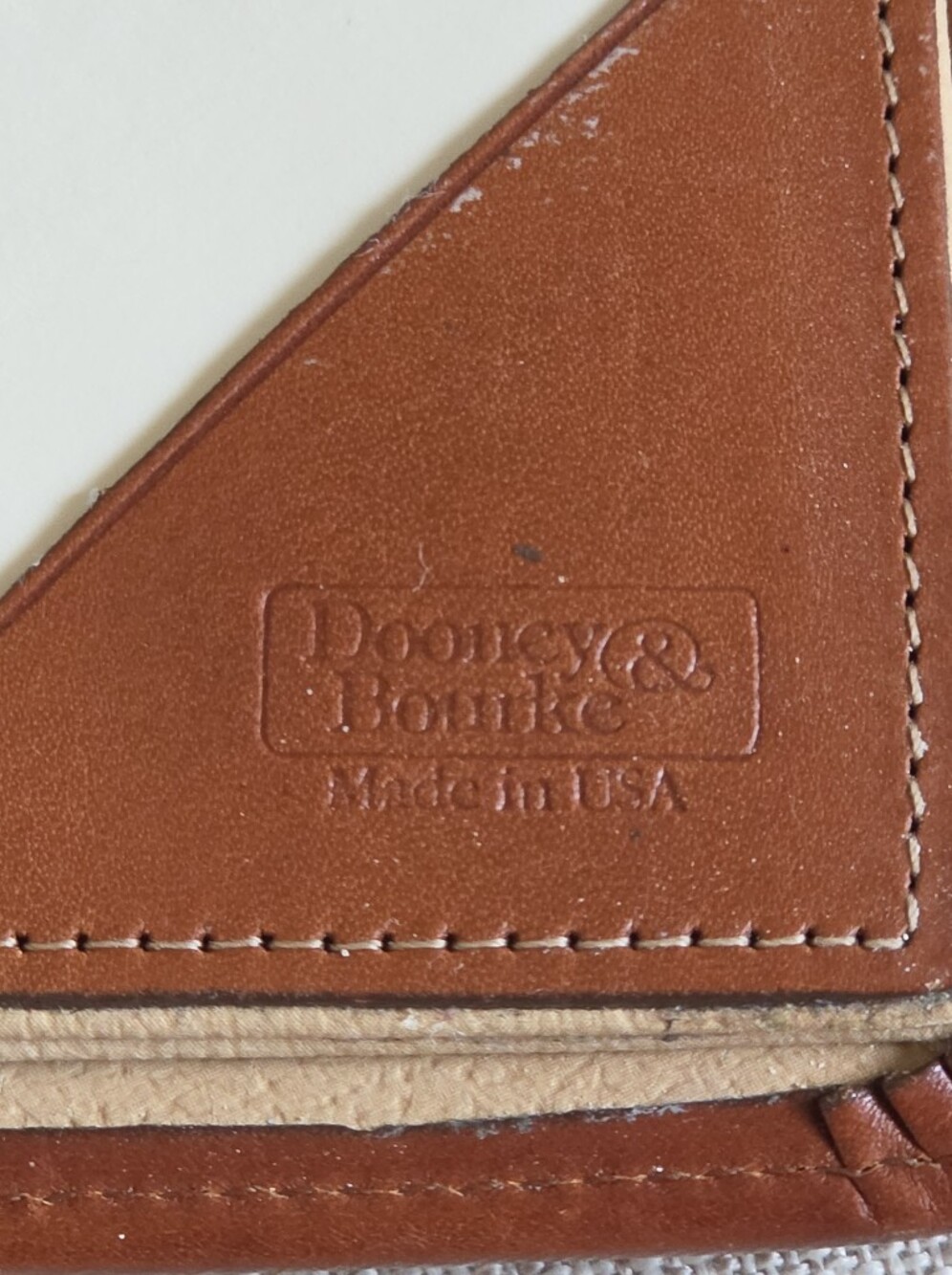 Dooney & Bourke Vintage Agenda Planner Organizer, AWL, Dark Green 7.5 x 5. - Picture 10 of 12